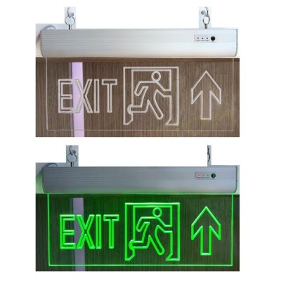 Indicator LED Exit Sageata Sus cu Acumulator Klass 3124 3W MNR2954 foto