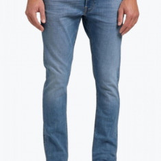 Blugi barbati Luke cu croiala Slim Tapered albastru, W29 L34