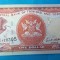 1 Dolar 2002 Bancnota veche Trinidad &amp; Tobago one Dollar - stare foarte buna UNC