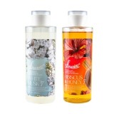 Set Promoțional L&rsquo;ousia Winter Cozy 2x200g &ndash; Hibiscus &amp;amp; Honey &amp;amp; White Musk, parfum de rufe concentrat, persistent