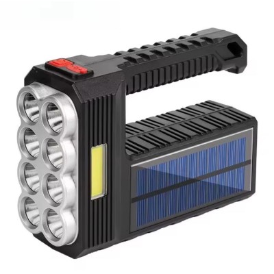 Lanterna incarcare solara, LED COB, 12V, 1000 lumeni, 5000K foto