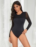 Eross body Double Layer L Black