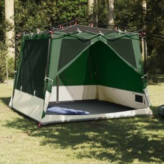 vidaXL Cort interior din plasă Verde 291 x 291 cm