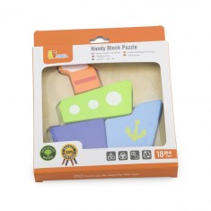 Puzzle din lemn - barcuta