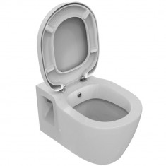 Vas Wc Connect Ideal Standard, Fixare Complet Ascunsa, Alb, Ceramica, Lungime 54 Cm, Latime 36 Cm, 22 Kg, Idse772101 foto