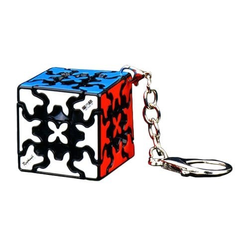 Cub tip Rubik Breloc Gear Cube, jucarie educativa