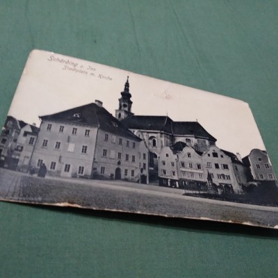 CARTE POSTAL INTERBELICA CIRCULATA foto