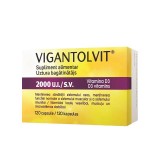 Supliment Alimentar Vigantolvit 2000 Vitamina D3 120 capsule Vigantolvit