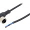 Cablu de Conectare M12 PIN 3 &icirc;n Unghi 5m 4A -25&divide;70&deg;C