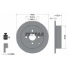 Set disc frana Toyota Corolla E12) 01.01-04.08, Corolla Estate ( E12) 03.01-12.08, Corolla Sedan ( E12) 08.00-12.08, Spate, 258X9mm, plin, TEXTAR