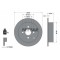 Set disc frana Toyota Corolla E12) 01.01-04.08, Corolla Estate ( E12) 03.01-12.08, Corolla Sedan ( E12) 08.00-12.08, Spate, 258X9mm, plin, TEXTAR