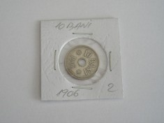 C10 9 - Moneda foarte veche - Romania - 10 banI - 1906