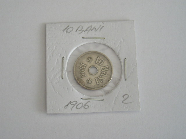 C10 9 - Moneda foarte veche - Romania - 10 banI - 1906