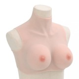 VidaXL Bust cu s&acirc;ni din silicon cupă E, culoare caucazian
