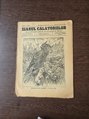 Ziarul Călătoriilor si al intamplarilor de pe mare si uscat - nr. 568/1908 foto