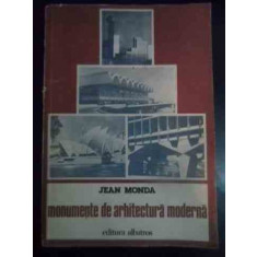 Monumente De Arhitectura Moderna - Jean Monda ,545516