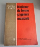 Dictionar de forme si genuri muzicale - Dumitru Bughici , dedicatie