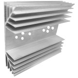 Radiator 140x120x33mm aluminiu