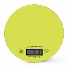 Cantar de bucatarie Esperanza Mango EKS003G max. 5kg Verde