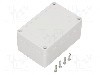 Carcasa policarbonat, 80mmx120mmx55mm, IP65, GAINTA - G2104