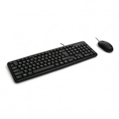 Set tastatura/mouse Omega, 1000 dpi, USB, Negru foto