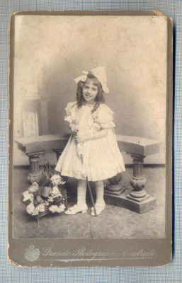 W114 FOTO CABINET-LENUCA BOMCHIS-BALUL COPIILOR 1903-FOTO. SIG.SCHWARZ-BUCURESTI foto
