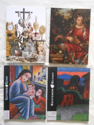 Cataloage licitatii Germania,foto color,anii 2012-16 (vezi descriere), ron 15/buc. foto
