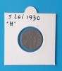 Moneda 5 Lei 1930 cu litera H - Regele Mihai Regenta