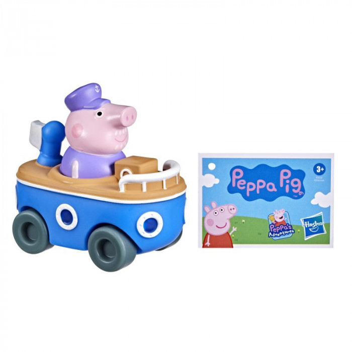 Peppa Pig masina Buggy si figurina cu bunicul Pig