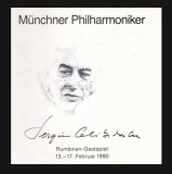 Munchner Philharmoniker Rumanien-Gastspiel 13-17 febr. 1990