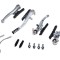 Set frana v-brake argintiu, fata-spate biciclete Cod:AWR0251