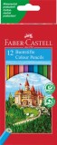 Creioane colorate 12 culori Faber Castell, Lecom