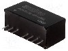 Convertor de tensiune, DC-DC, intrare 18...75V DC, iesire 15V DC, putere 2W, AIMTEC - AM2GH-4815DZ