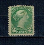 Canada 1872 - Uzual 2c, Regina Victoria, neștampilat cu șarniera