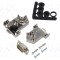 Conector D-Sub 9 pini mufă tată albă pentru lipire pe cablu ENCITECH D45NT