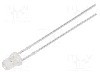 Dioda LED, 3mm, portocalie, 1000mcd, 20mA, 1,6...2,4V, LUCKYLIGHT - 304AC4B-2BD