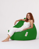 Cumpara ieftin Fotoliu puf, Bean Bag, Ferndale Premium XXL, 115 x 130 cm, poliester impermeabil, verde