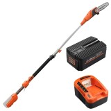 Redback EXPERTE608D - Drujba cu 1 acumulator Li-Ion 40 V 6 Ah 20 cm 6 m/s