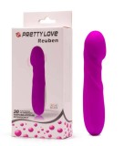 Cumpara ieftin Vibrator Reuben, Violet, 14 cm, Pretty Love