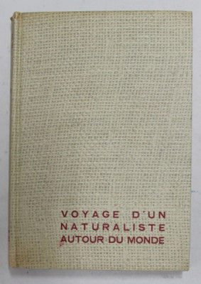VOYAGE D &amp;#039;UN NATURALISTE AUTORU DU MONDE par CHARLES DARWIN , 1959 foto