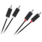 CABLU 2RCA TATA - 2RCA TATA CABLETECH STANDARD 3M