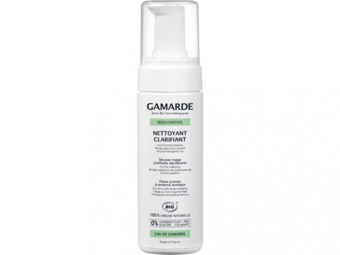 Spuma de Curatare, Gamarde, pentru Ten Tanar Predispus la Acnee, Impotriva Excesului de Sebum, 100%