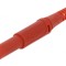 Mufă Banană 4mm Roșie 32A 1kVDC