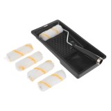 Kit Zugravit cu Tava Rola &amp; 4 Rezerve - 7buc