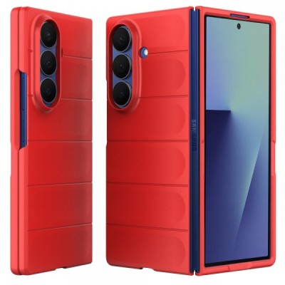 Husa pentru Samsung Galaxy Z Fold7 F966, Techsuit, Magic Shield, Rosie foto