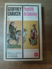 POVESTIRILE DIN CANTERBURY de GEOFFREY CHAUCER , 1969 foto