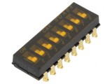 Comutator DIP-SWITCH 8 Secțiuni ON-OFF 24V