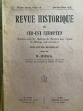 Revue Historique du Sud-Est Europeen (nr.1-3/1925, an II, dirigee par N.Iorga)