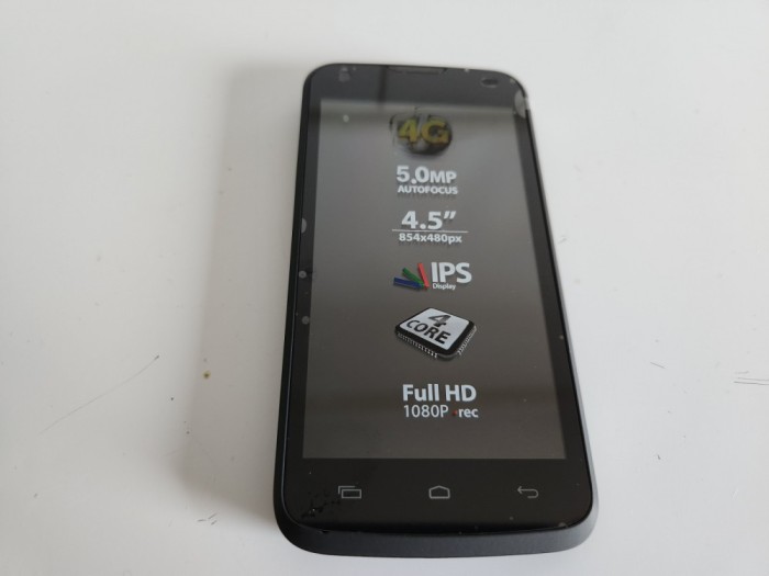 Telefon Allview C6 Quad 4G ecran 4.5inch functioneaza si in Digi