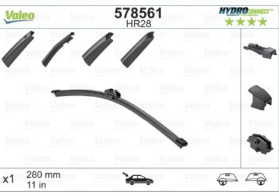 Lama Stergator hydroconnect spate BMW Seria 1, 2 , 3; CUPRA Formentor; FIAT 600; FORD Fiesta, Kuga, Mondeo, Puma; MERCEDES C, E, EQB, EQC, GLA, GLB, foto